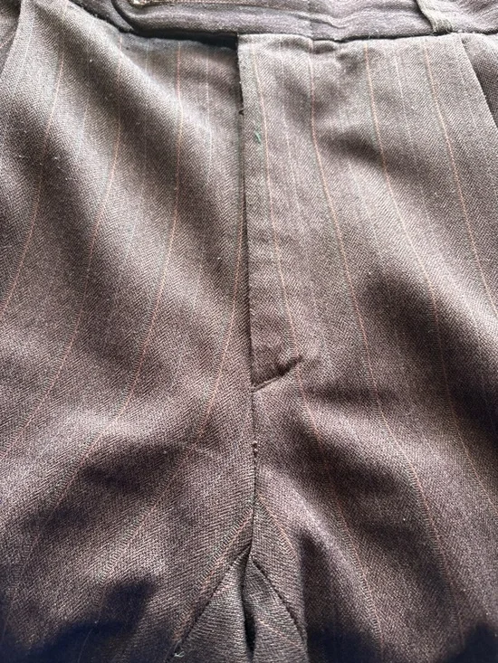 Vintage Dino Divinci Men's Suit Sz 44L Double Breasted One Blazer Classic Preppy - Picture 12 of 14